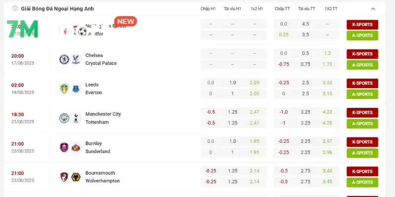 Cược thể thao - Sản phẩm giải trí chủ lực tại nhà cái