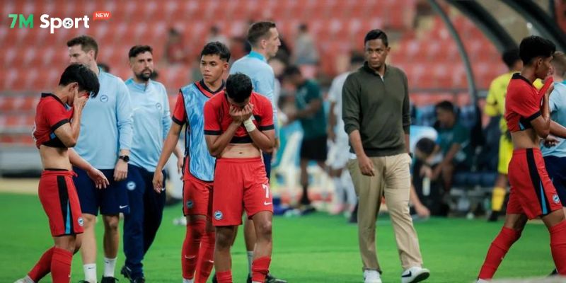 U22 Singapore không còn nhiều cơ hội tại SEA Games 33